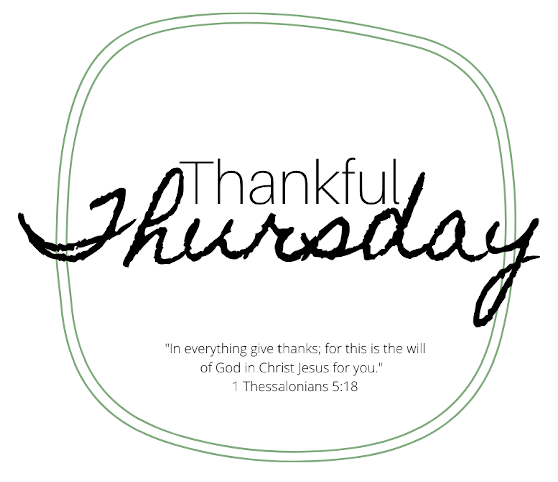 Thankful Thursday